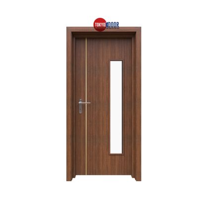 Cửa nhựa tokyodoor mẫu ô kính trắng