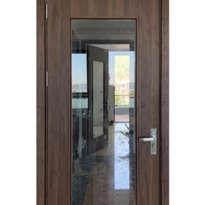 Cửa nhựa tokyodoor mẫu ô kính trong hết cửa
