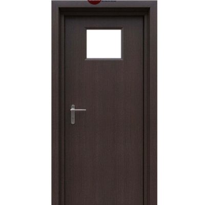 Cửa nhựa tokyodoor mẫu ô kính trắng Vuông