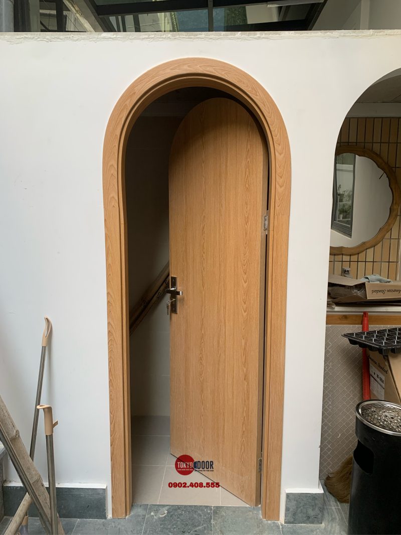 Cửa nhựa Tokyodoor vòm TK30 - Hình ảnh 2